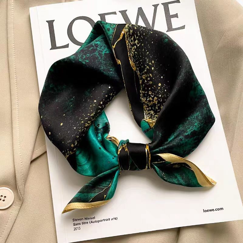 Althea Silk Square Scarf