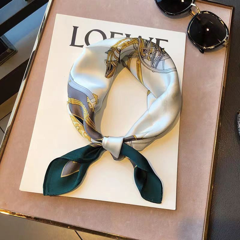 Althea Silk Square Scarf