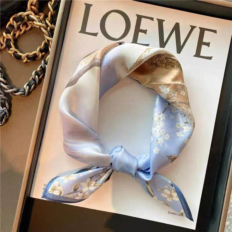 Althea Silk Square Scarf