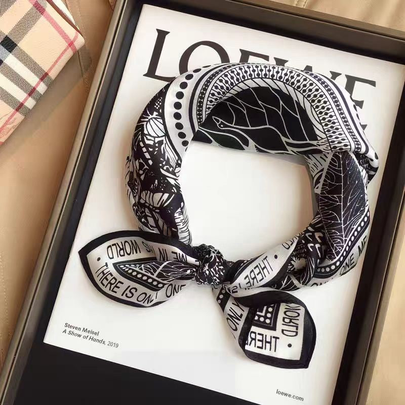 Althea Silk Square Scarf