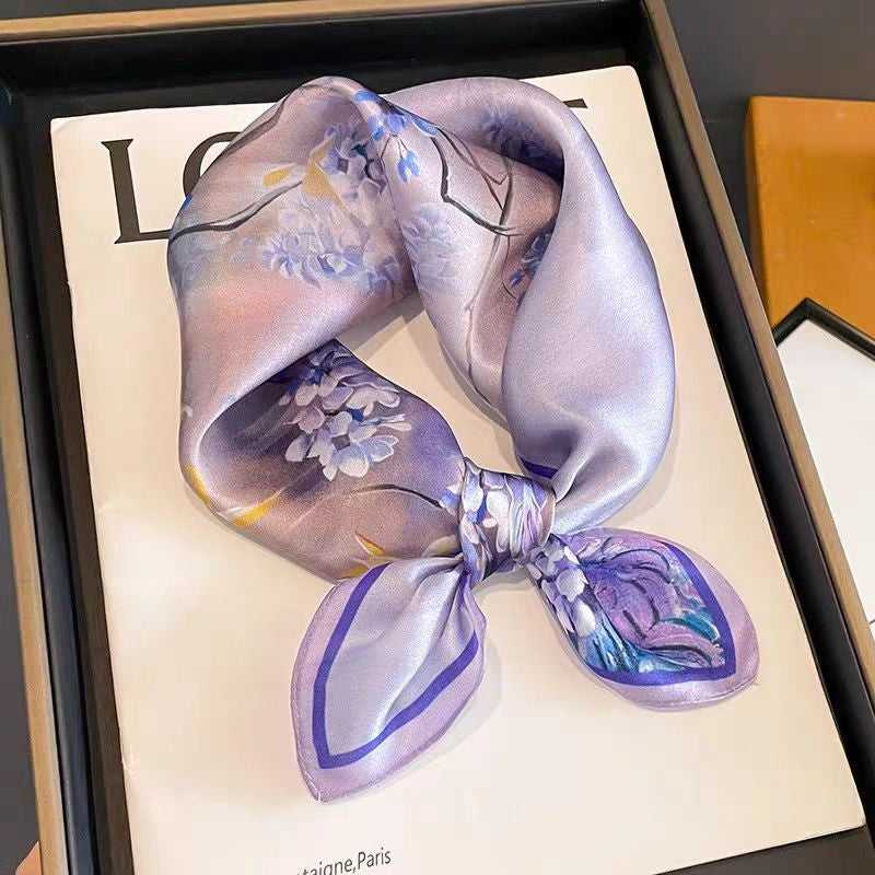 Althea Silk Square Scarf