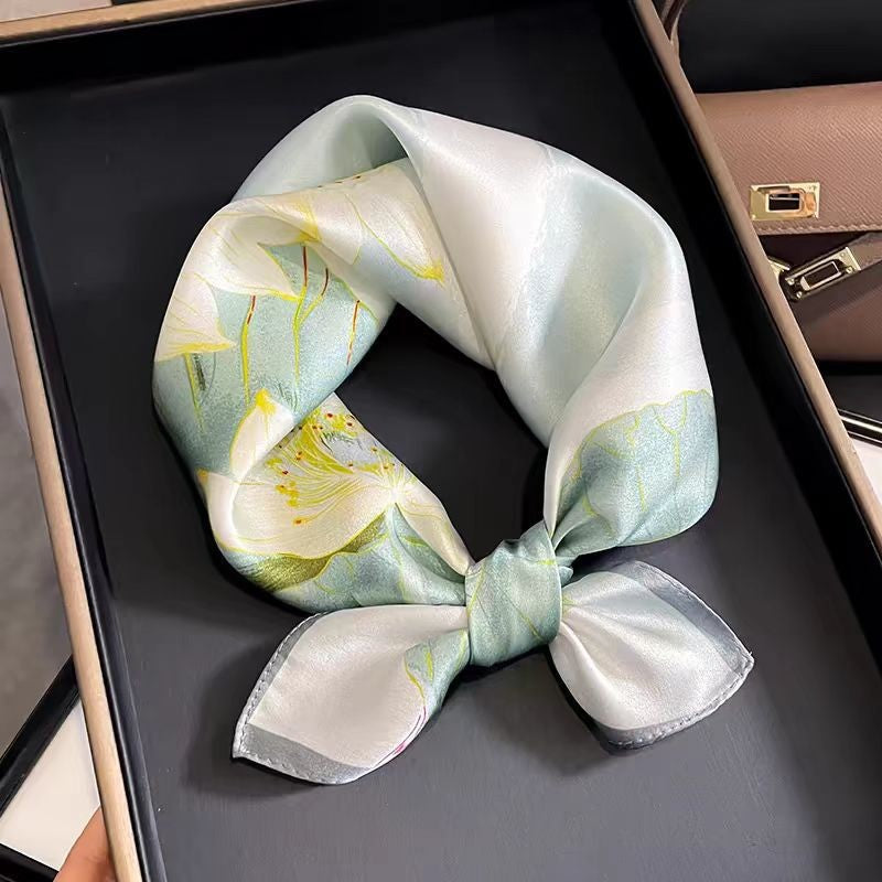 Althea Silk Square Scarf