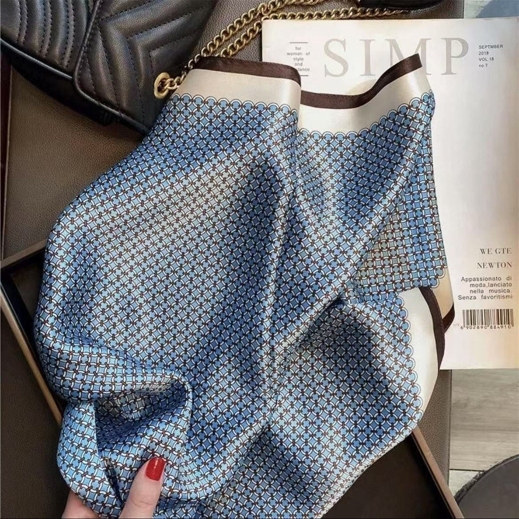 Althea Silk Square Scarf