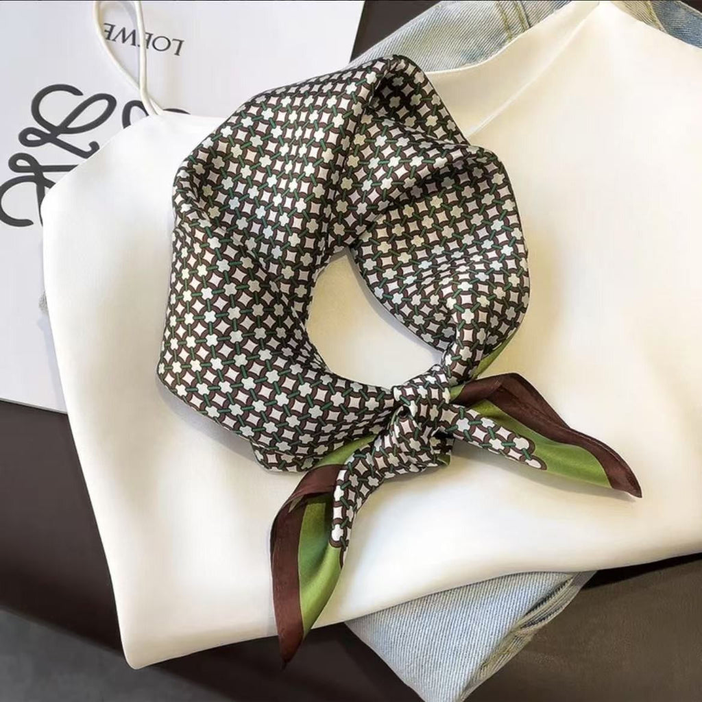 Althea Silk Square Scarf