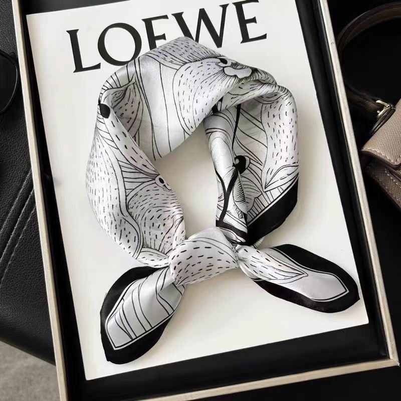 Althea Silk Square Scarf