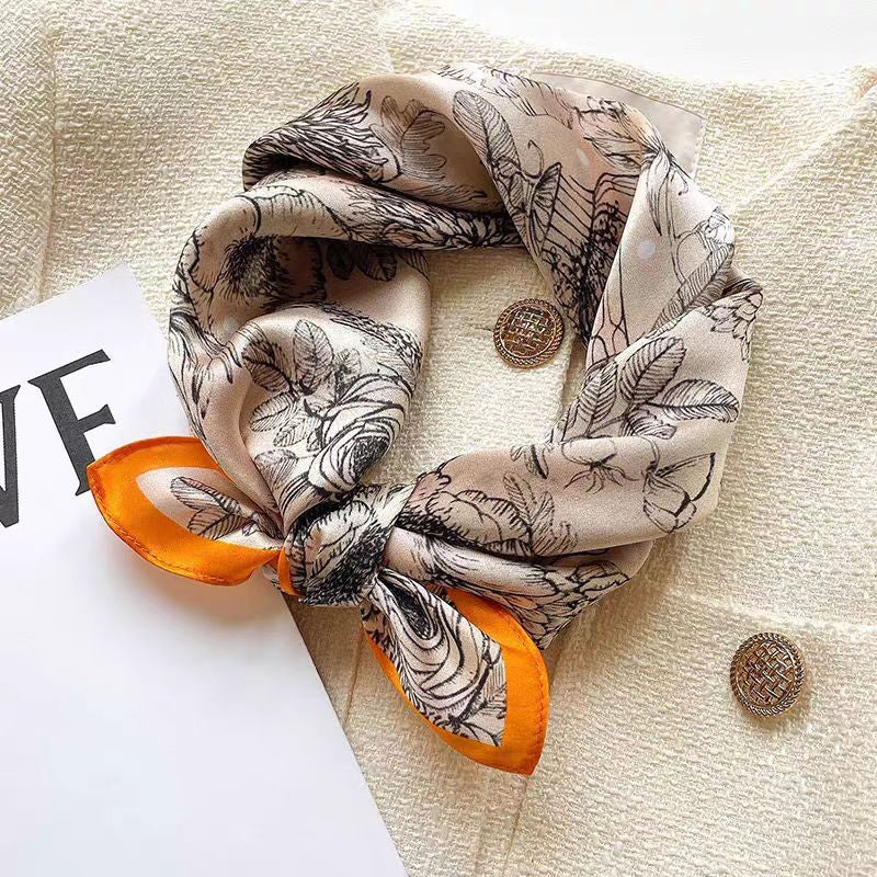 Althea Silk Square Scarf