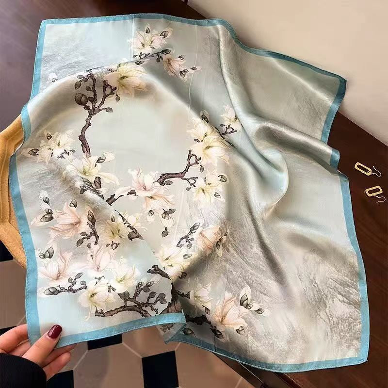 Althea Silk Square Scarf