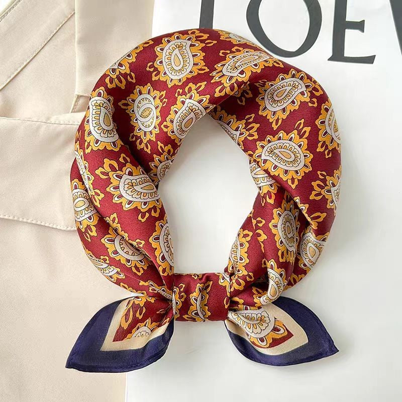 Althea Silk Square Scarf