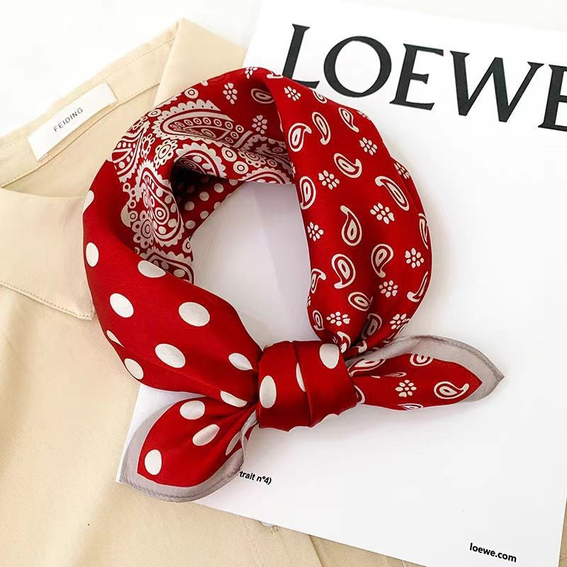 Althea Silk Square Scarf