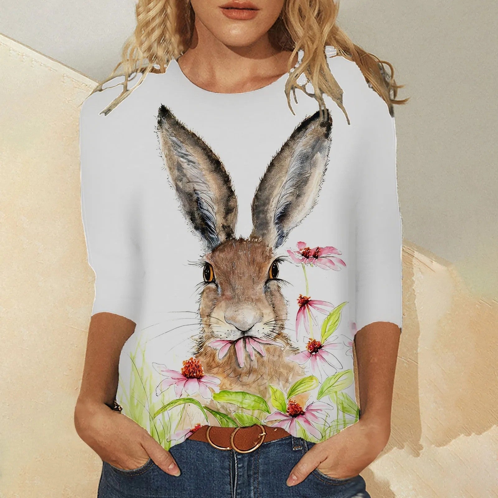 Aria Illusion Print Tee