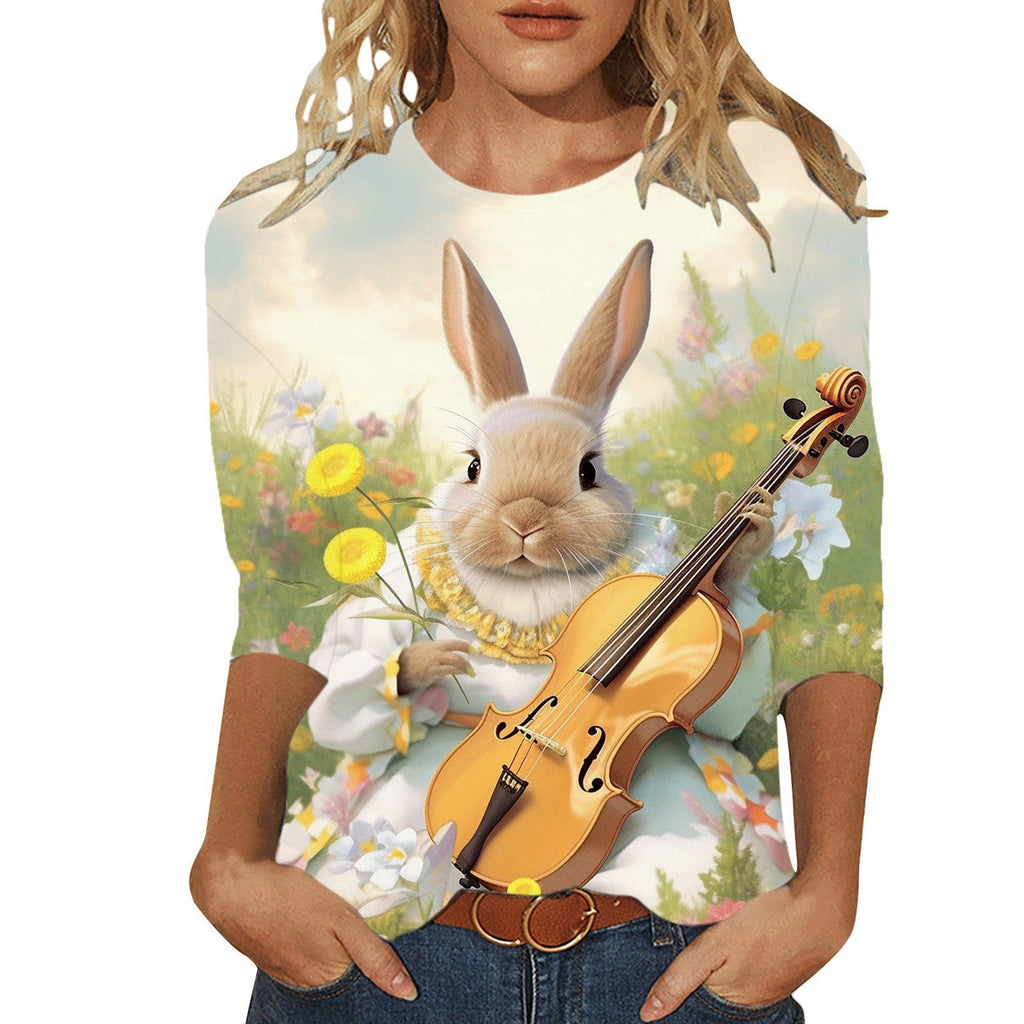 Aria Illusion Print Tee