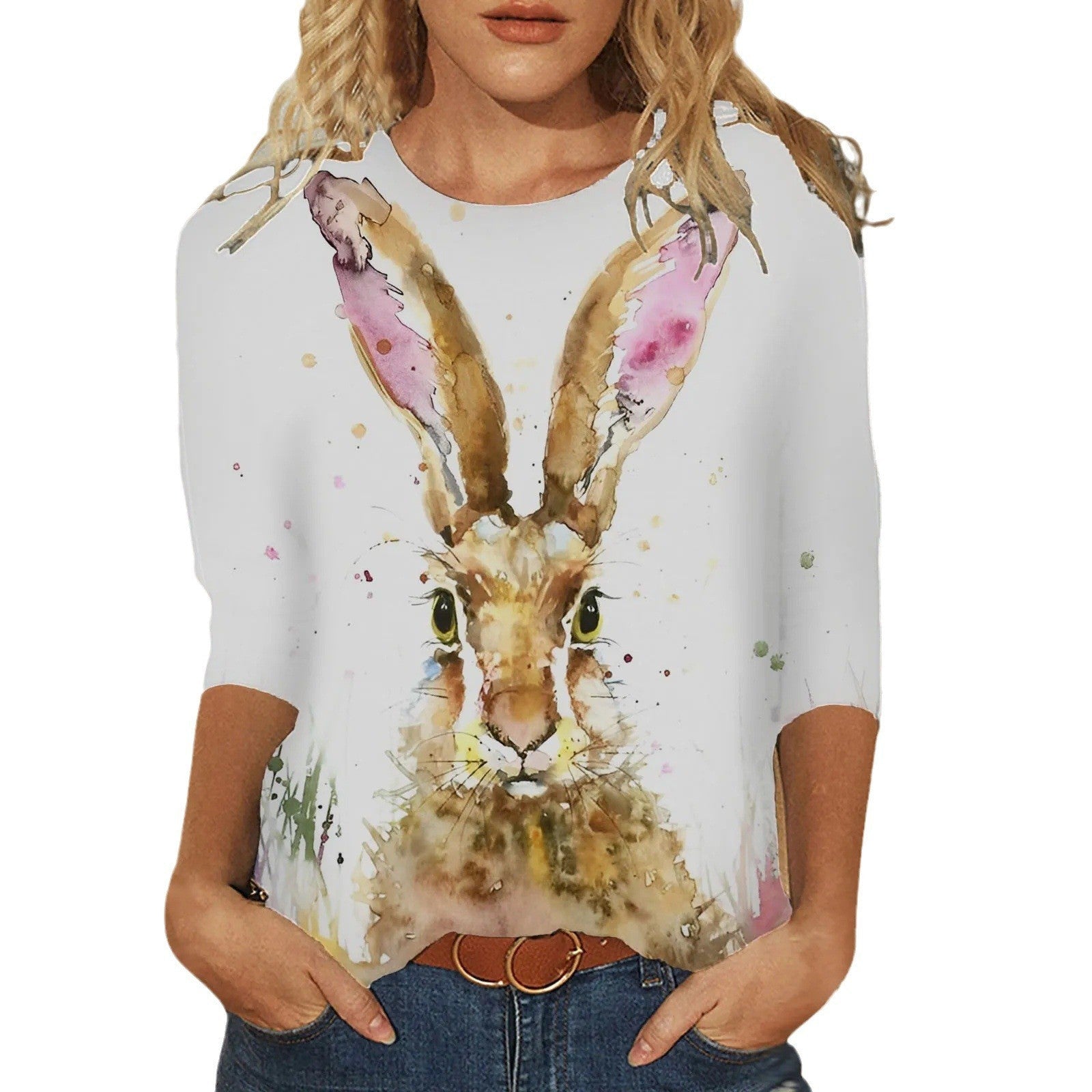 Aria Illusion Print Tee