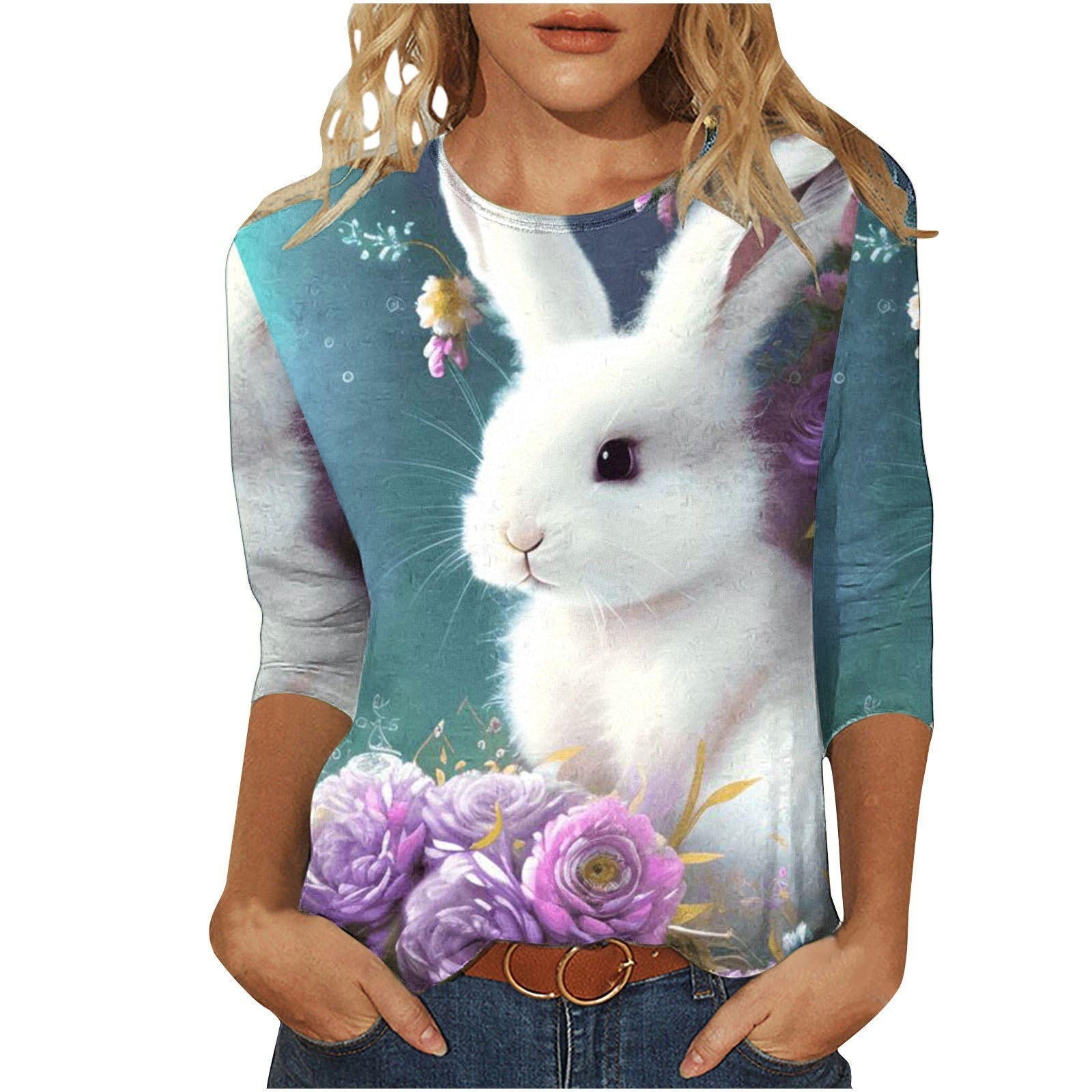 Aria Illusion Print Tee