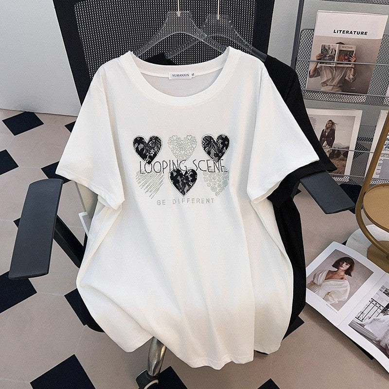 Arlise Plus Cotton Tunic Tee