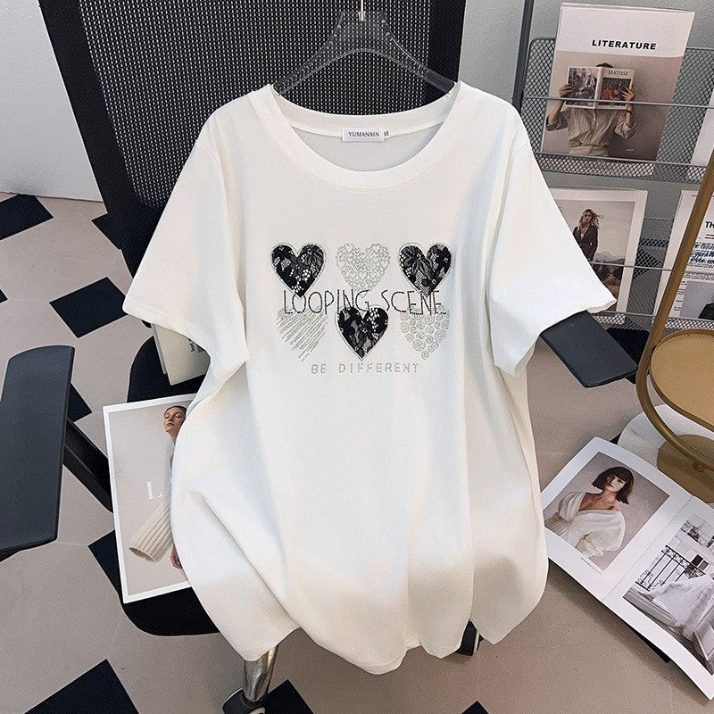 Arlise Plus Cotton Tunic Tee