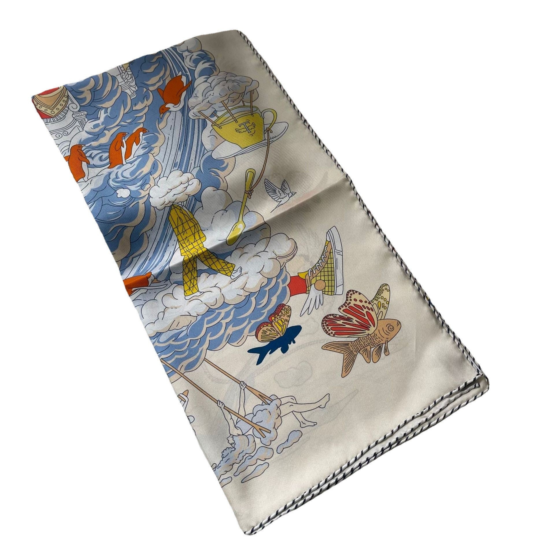 Aurelle Silk Twill Scarf