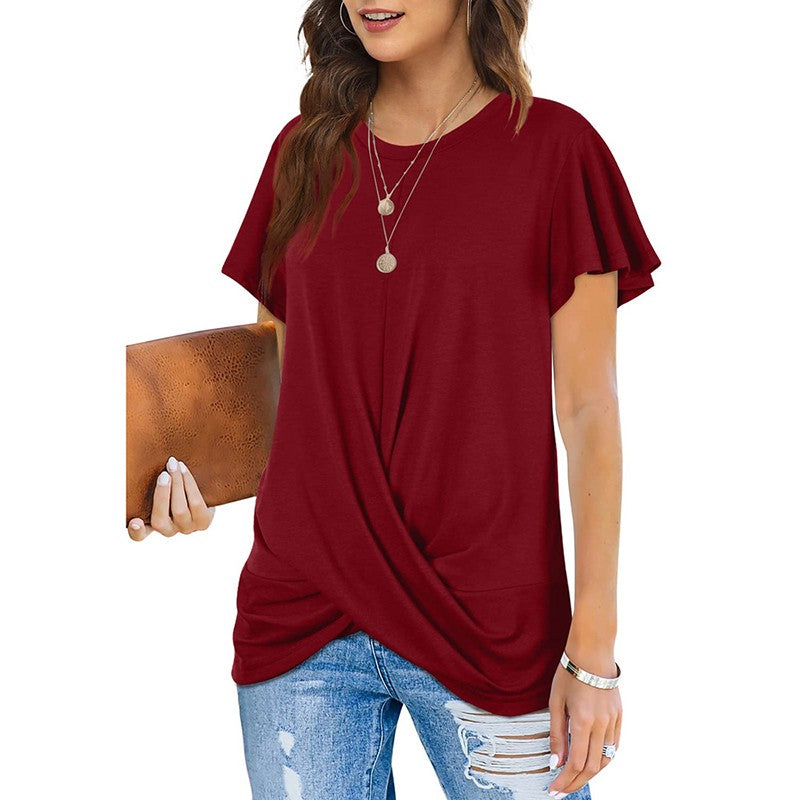 Curvia Plus Twist-Front Tunic