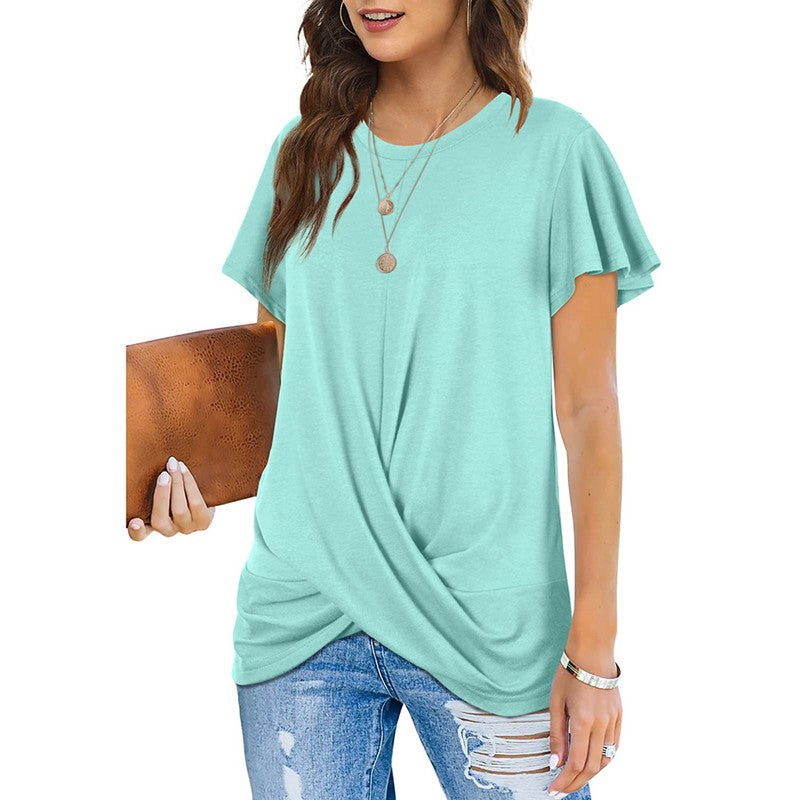 Curvia Plus Twist-Front Tunic