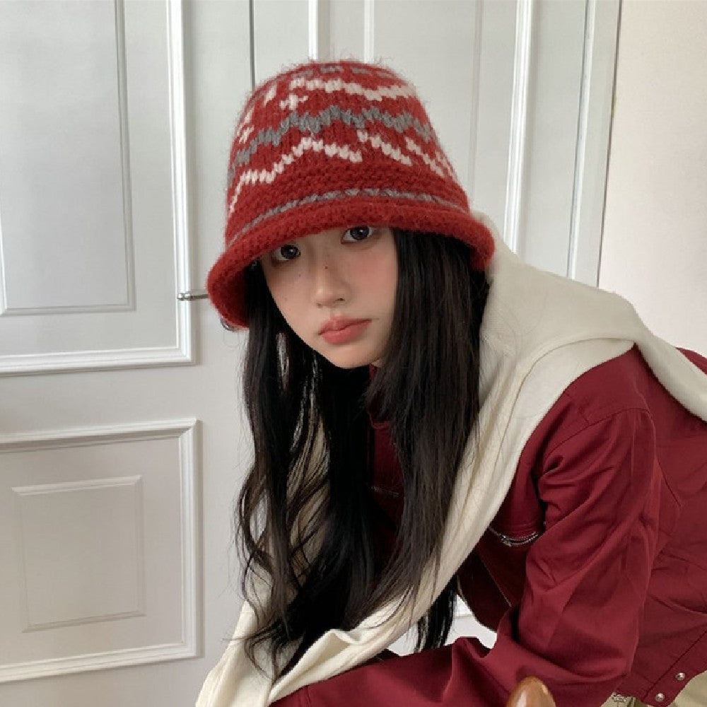 Elara Handwoven Wool Beanie