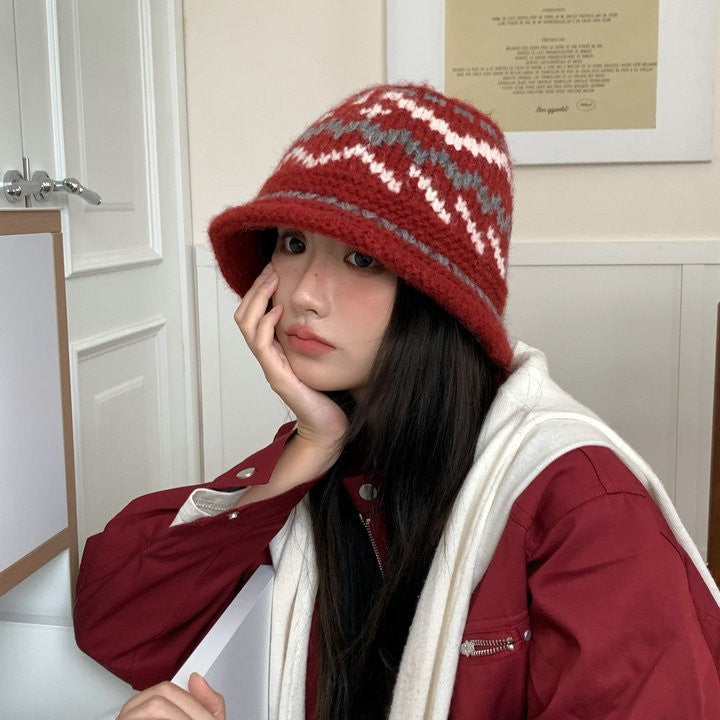 Elara Handwoven Wool Beanie