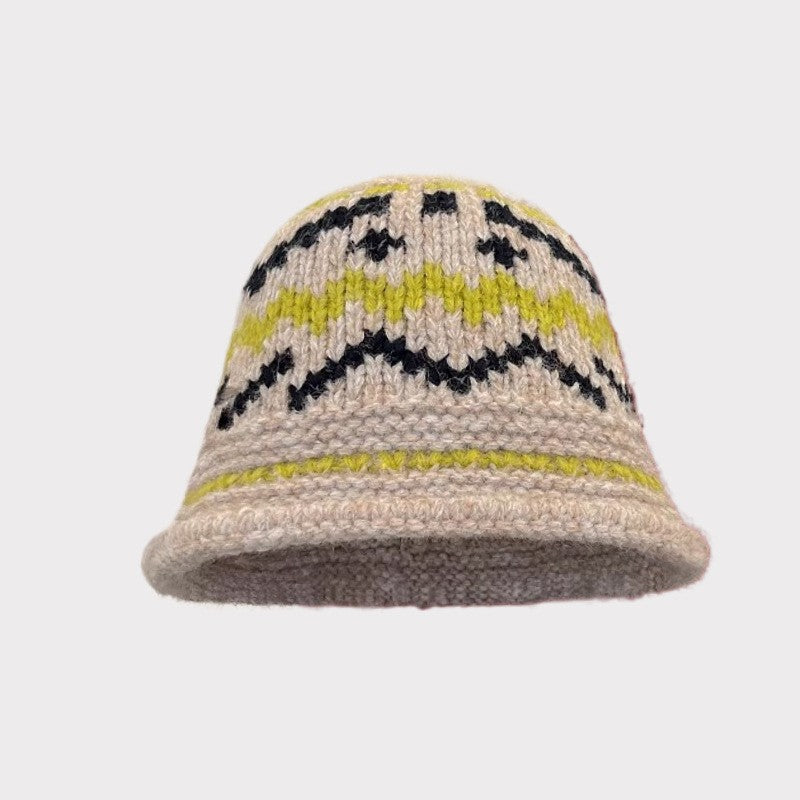 Elara Handwoven Wool Beanie