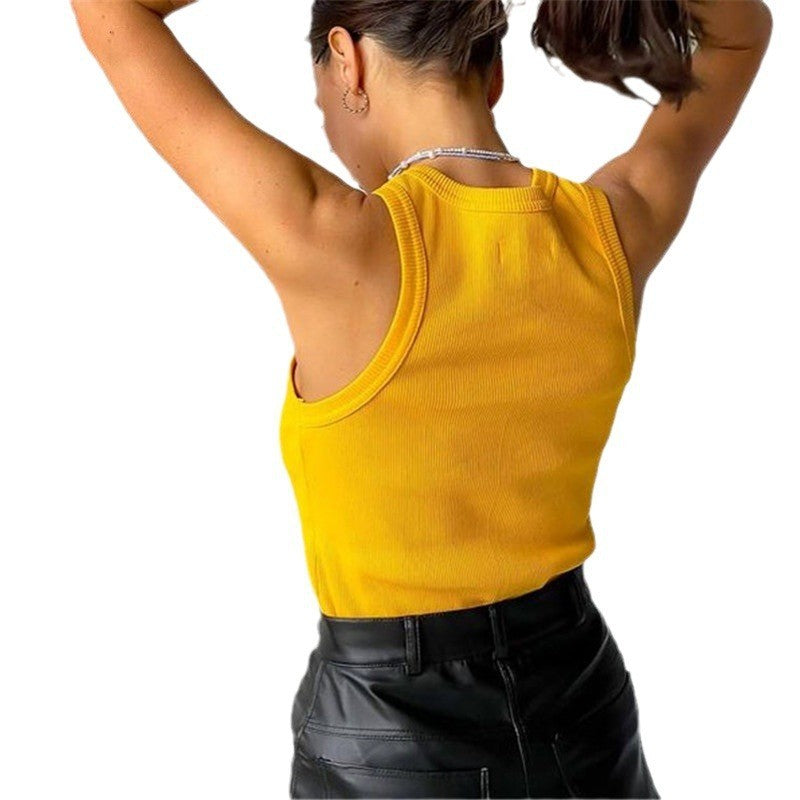 Elara Slim-Fit Summer Vest