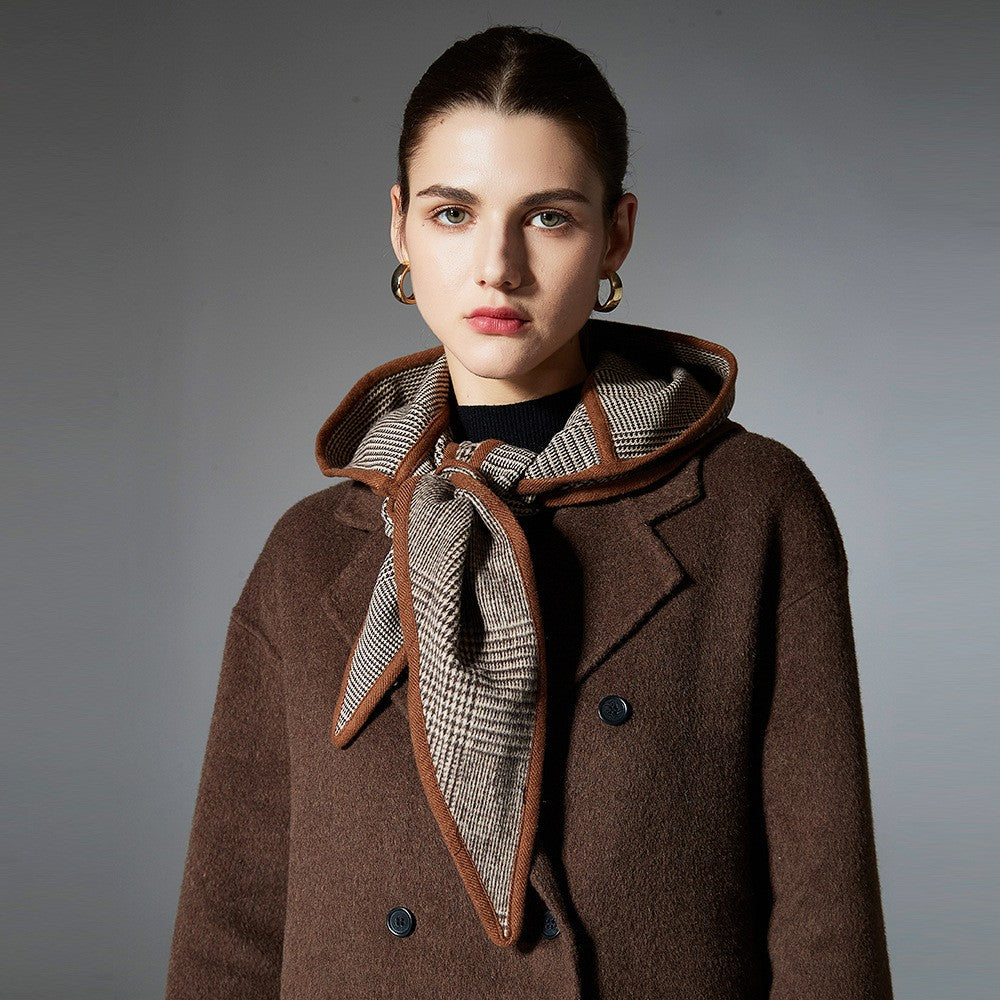 Elysia Houndstooth Shawl