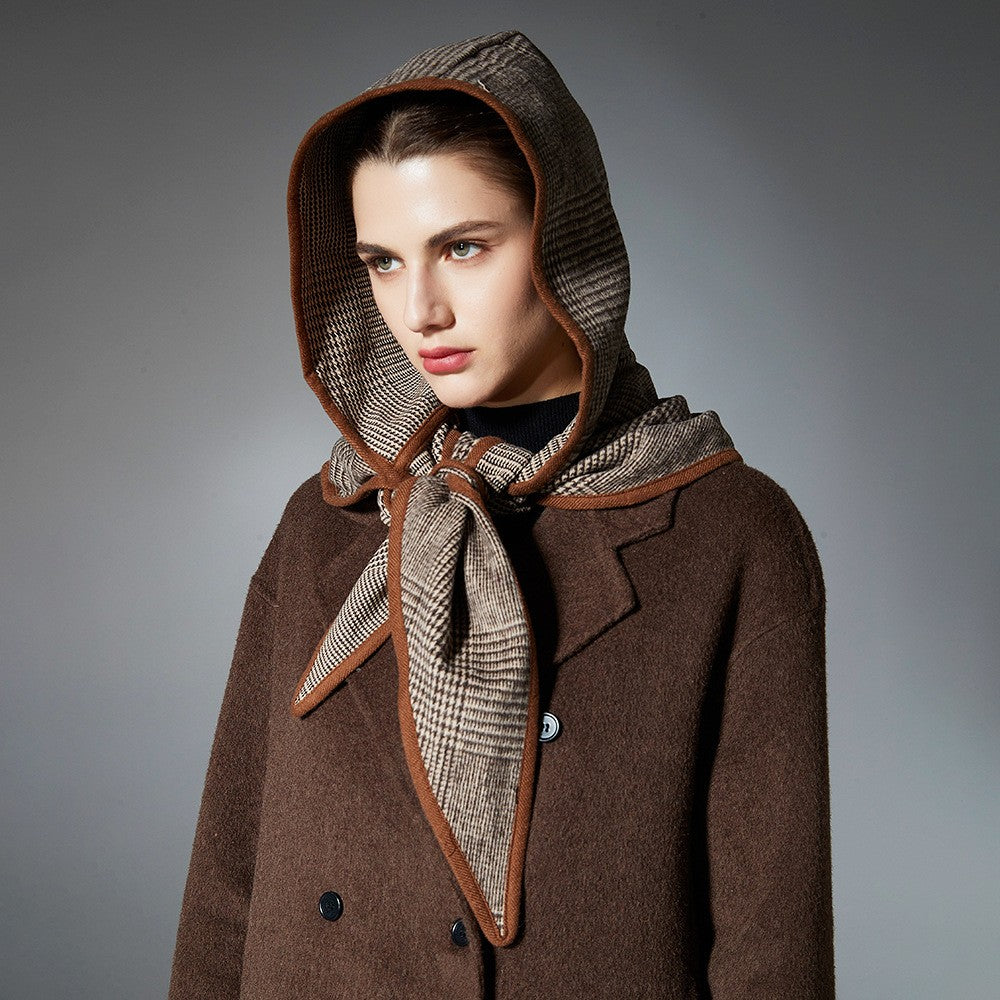 Elysia Houndstooth Shawl