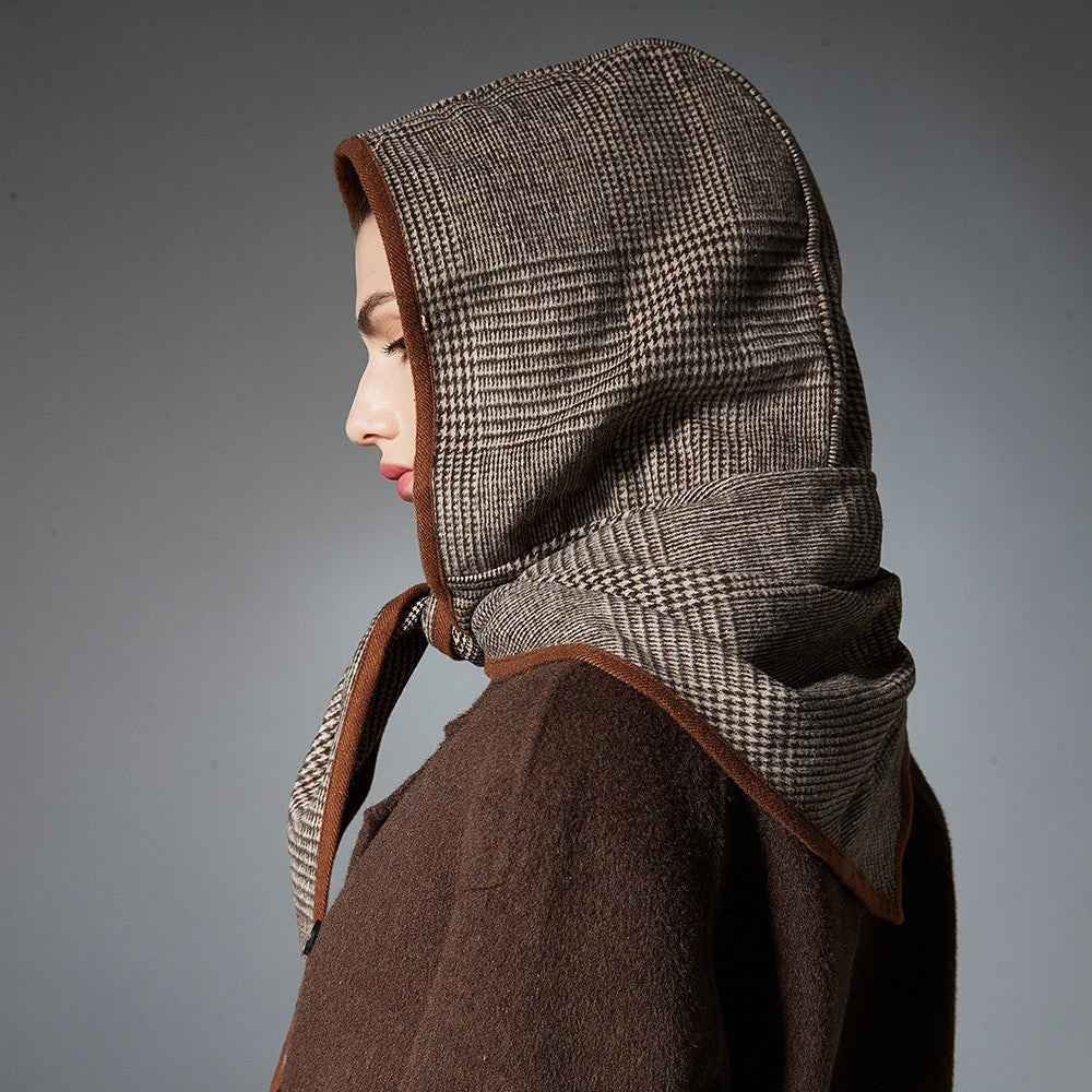 Elysia Houndstooth Shawl