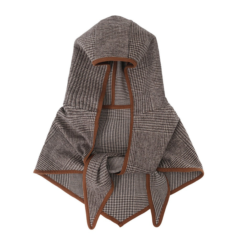 Elysia Houndstooth Shawl