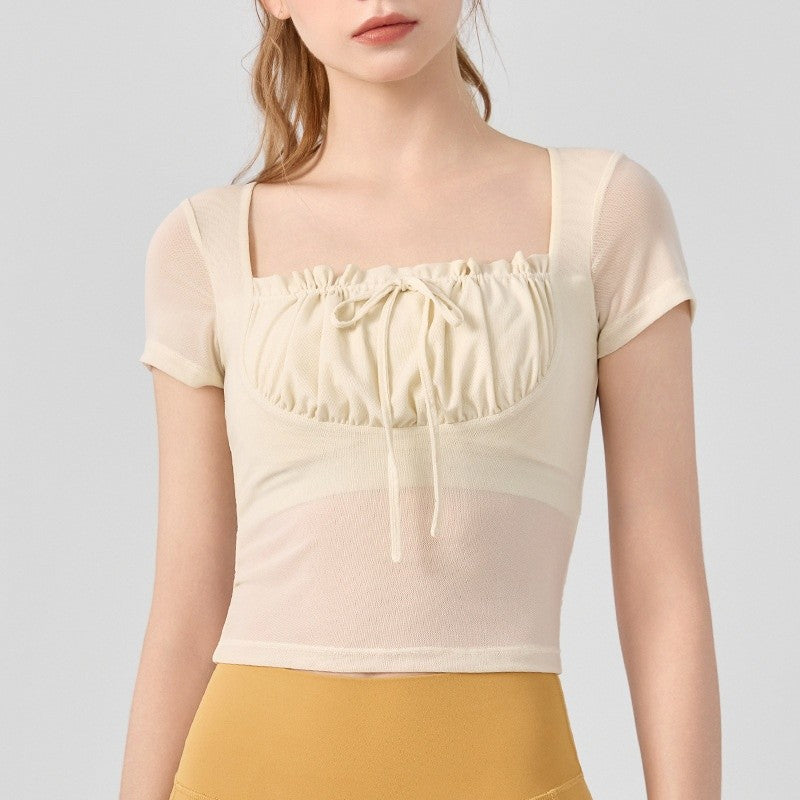 Elysia Lace Sports Tee