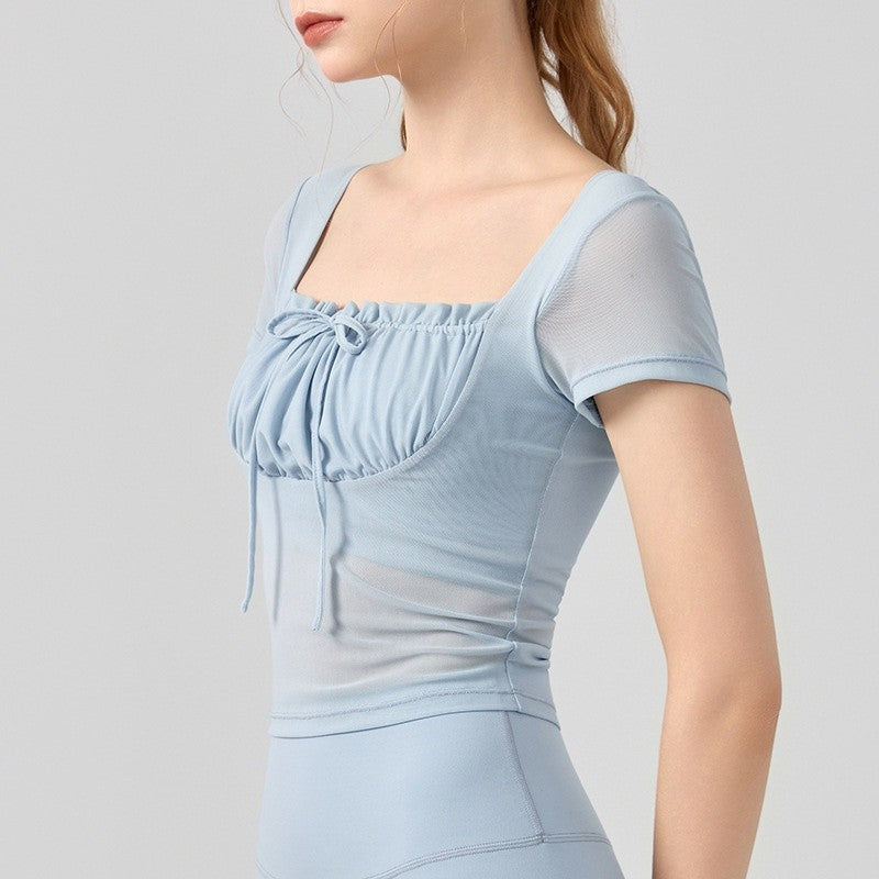 Elysia Lace Sports Tee