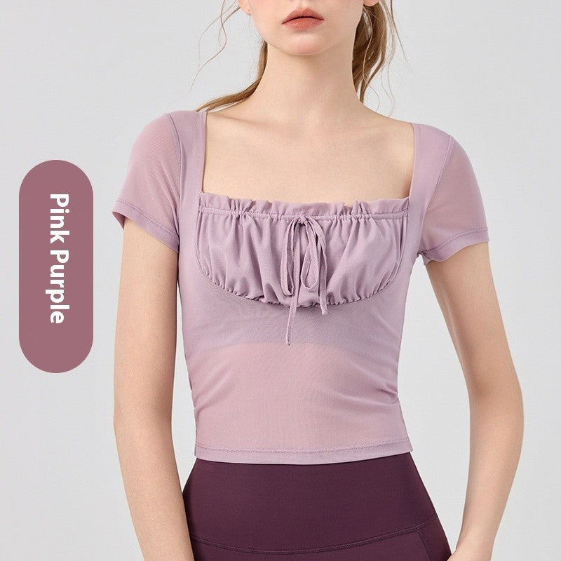 Elysia Lace Sports Tee