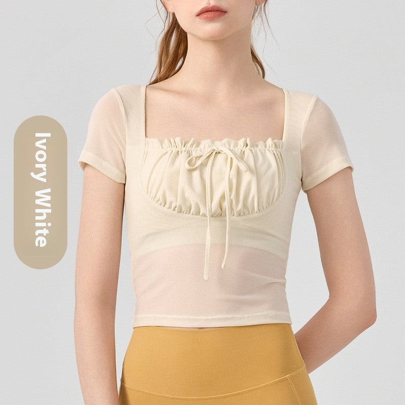 Elysia Lace Sports Tee