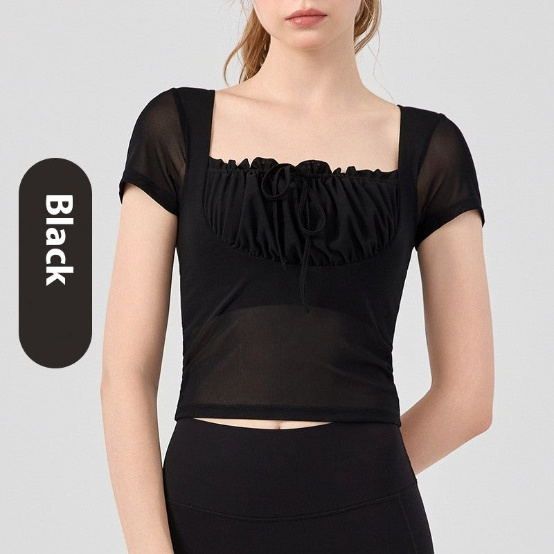 Elysia Lace Sports Tee