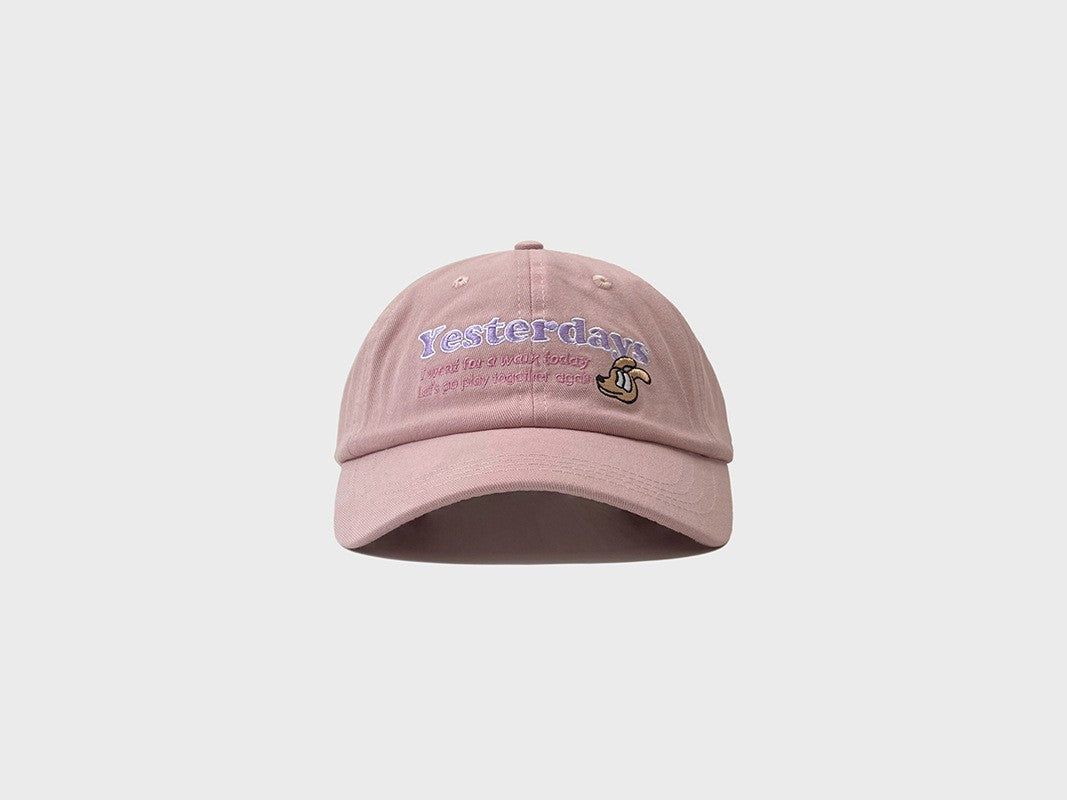 Liora Embroidered Puppy Cap