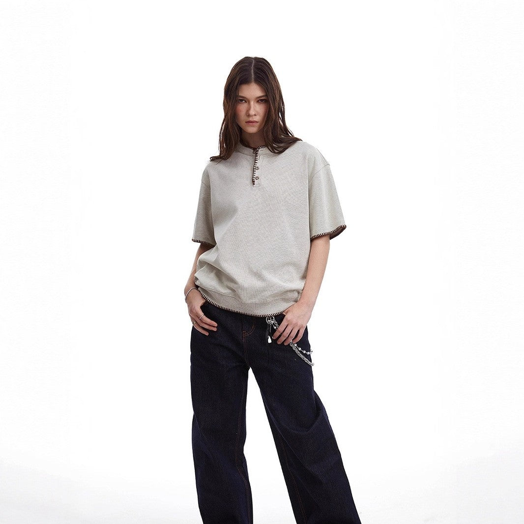 Liora Retro Zipper Tee