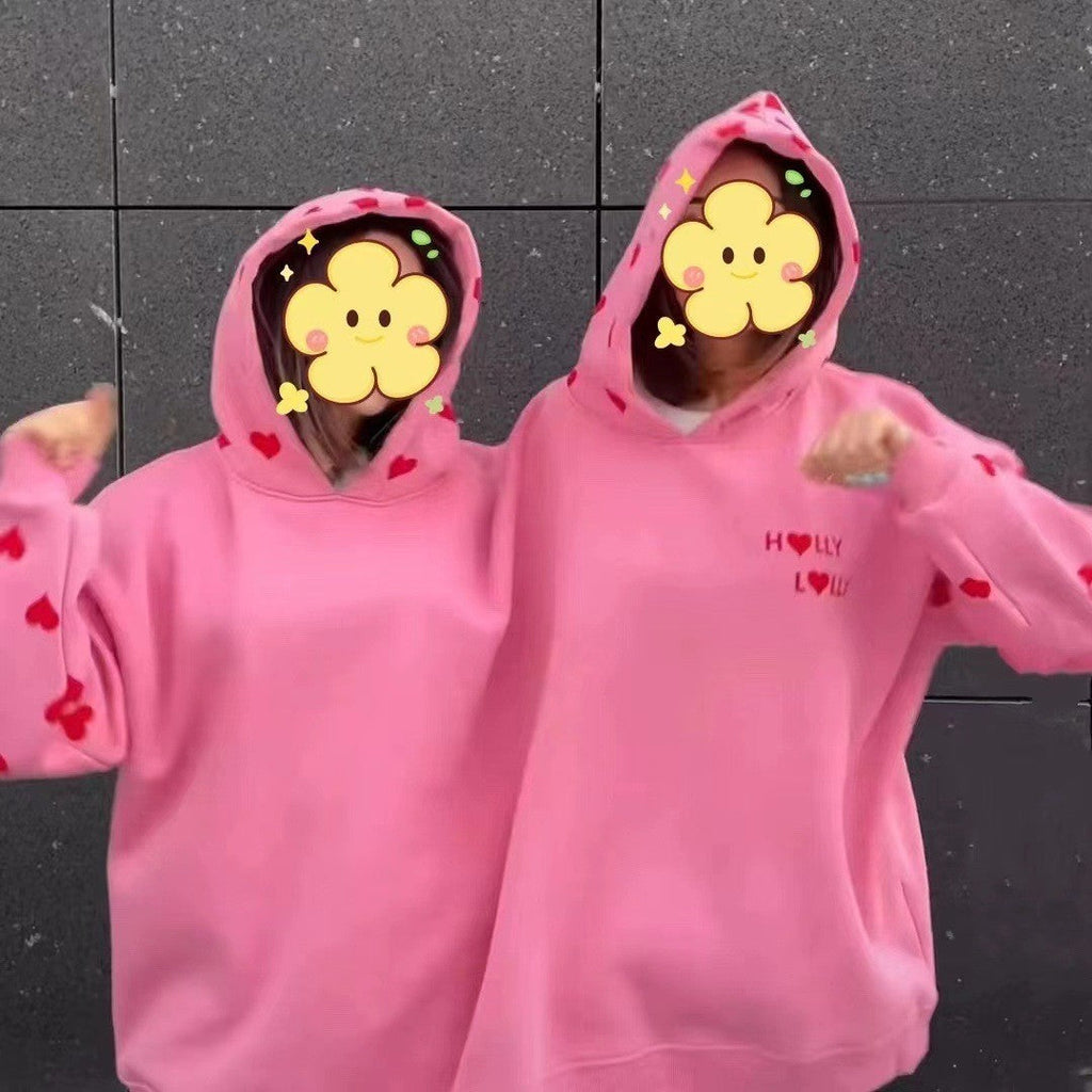 Oversized Cozy Couples Pullover Hoodie