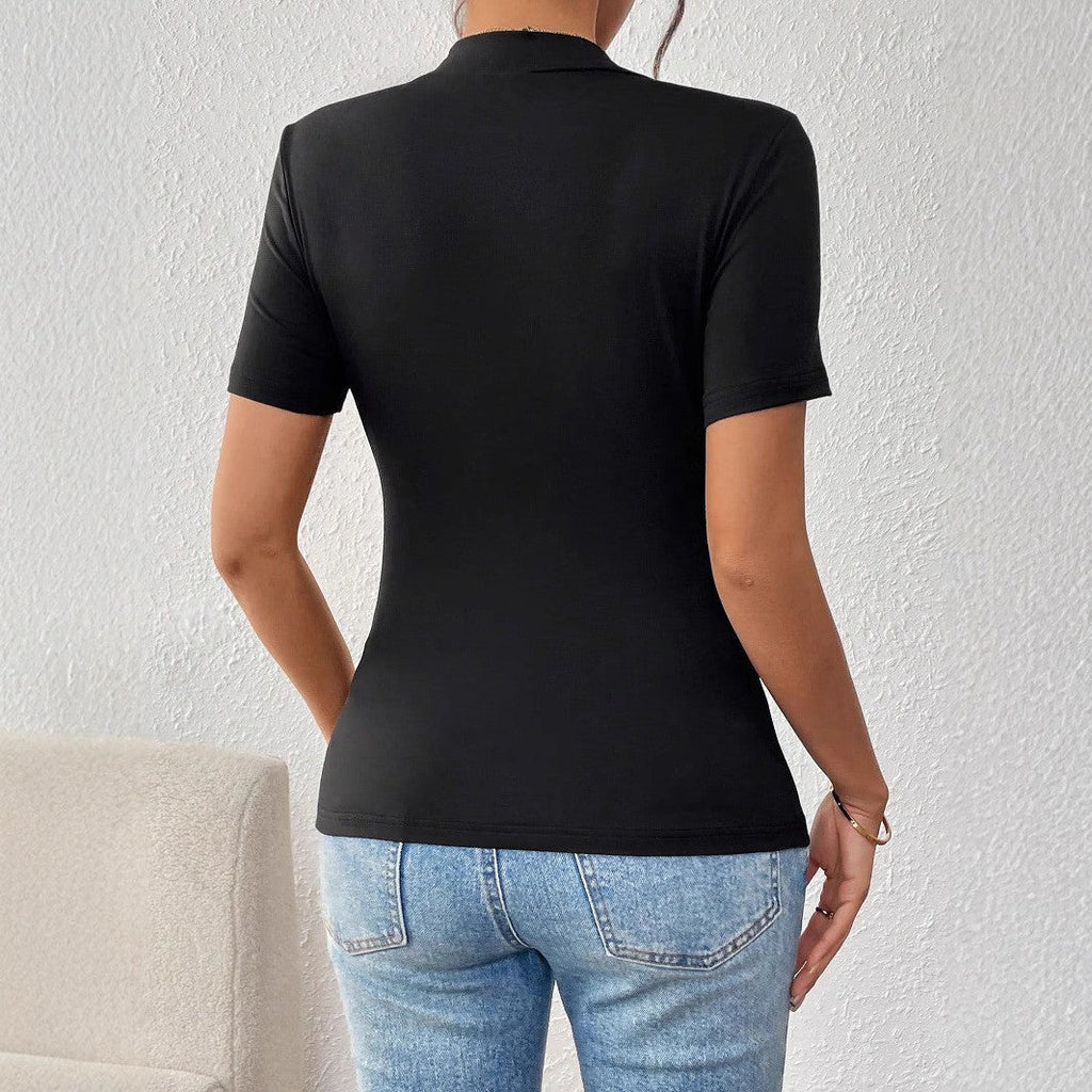 Selene Floral Embroidered Tee