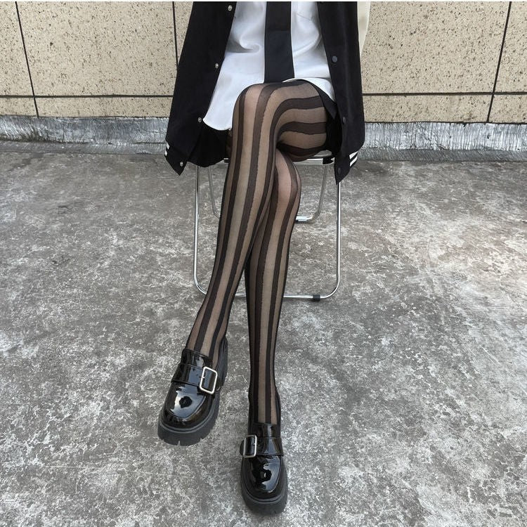 Selina Sheer Black Pantyhose
