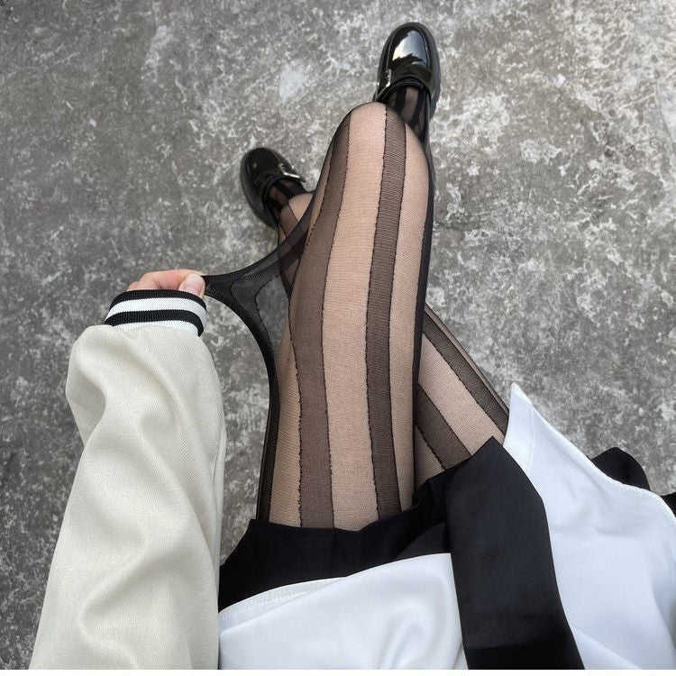 Selina Sheer Black Pantyhose