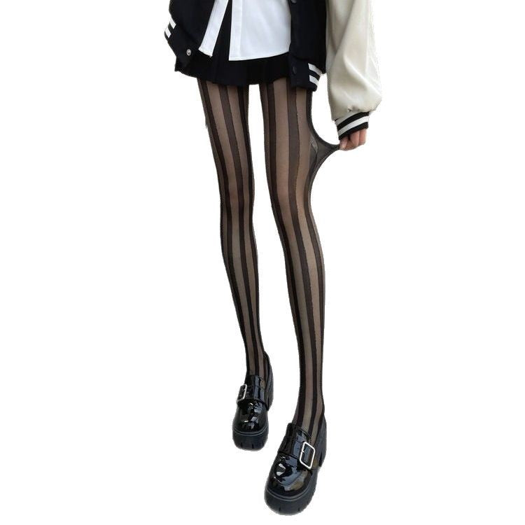 Selina Sheer Black Pantyhose