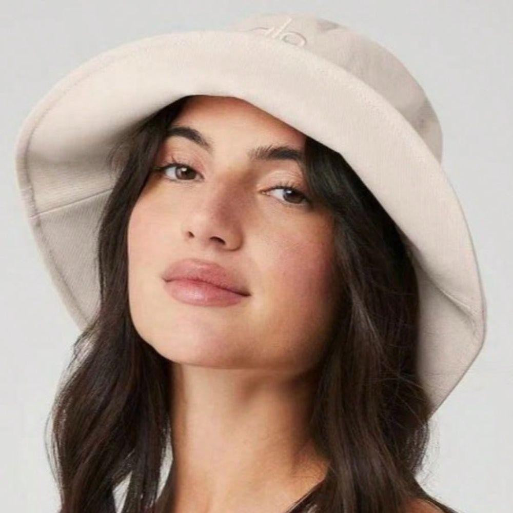 Solara Wide-Brim Cotton Bucket Hat