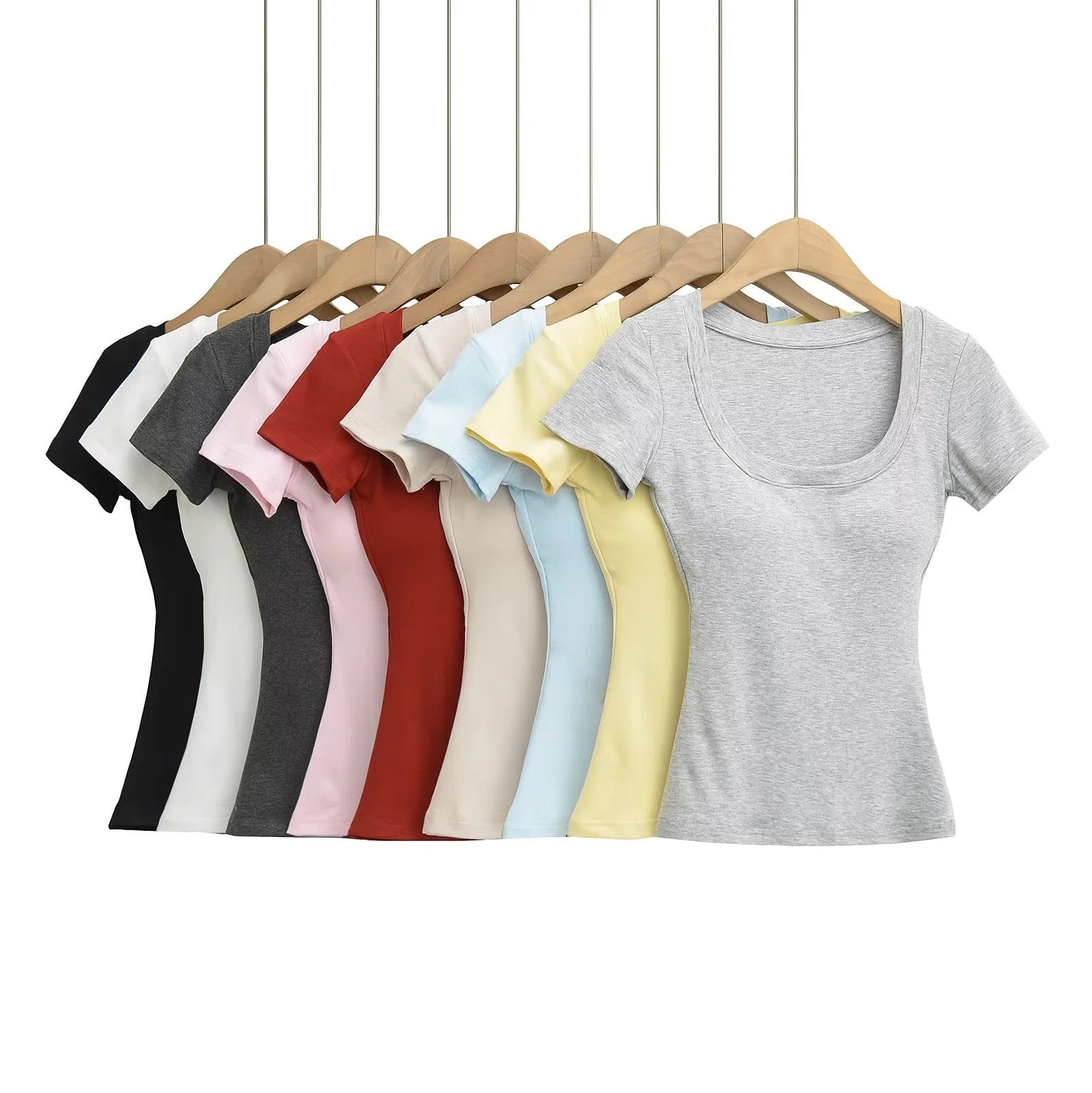 Solenne Padded Shoulder Tee