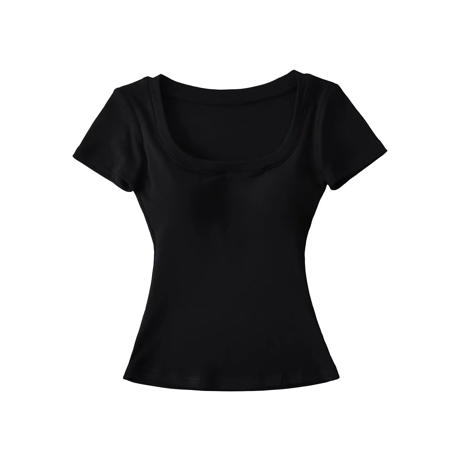 Solenne Padded Shoulder Tee