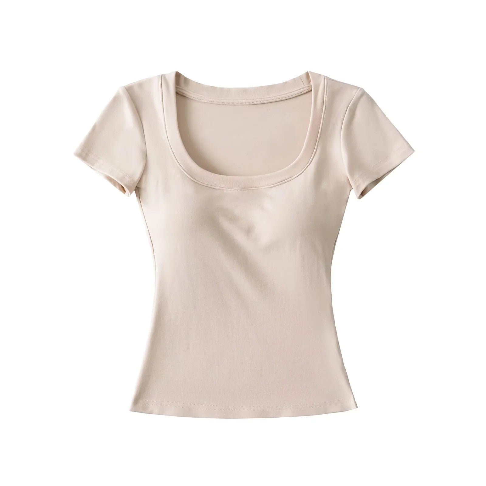 Solenne Padded Shoulder Tee