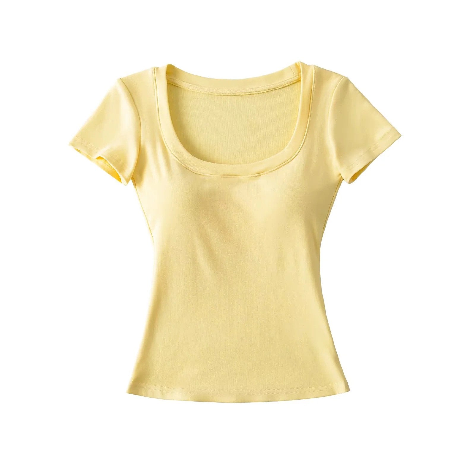 Solenne Padded Shoulder Tee