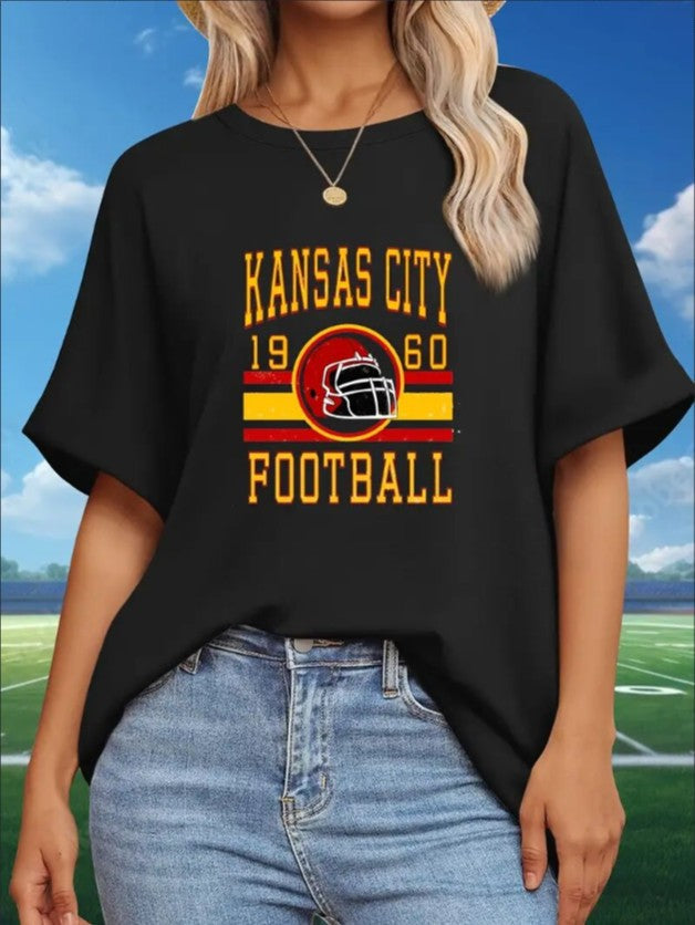 Varsity KC Football Tee