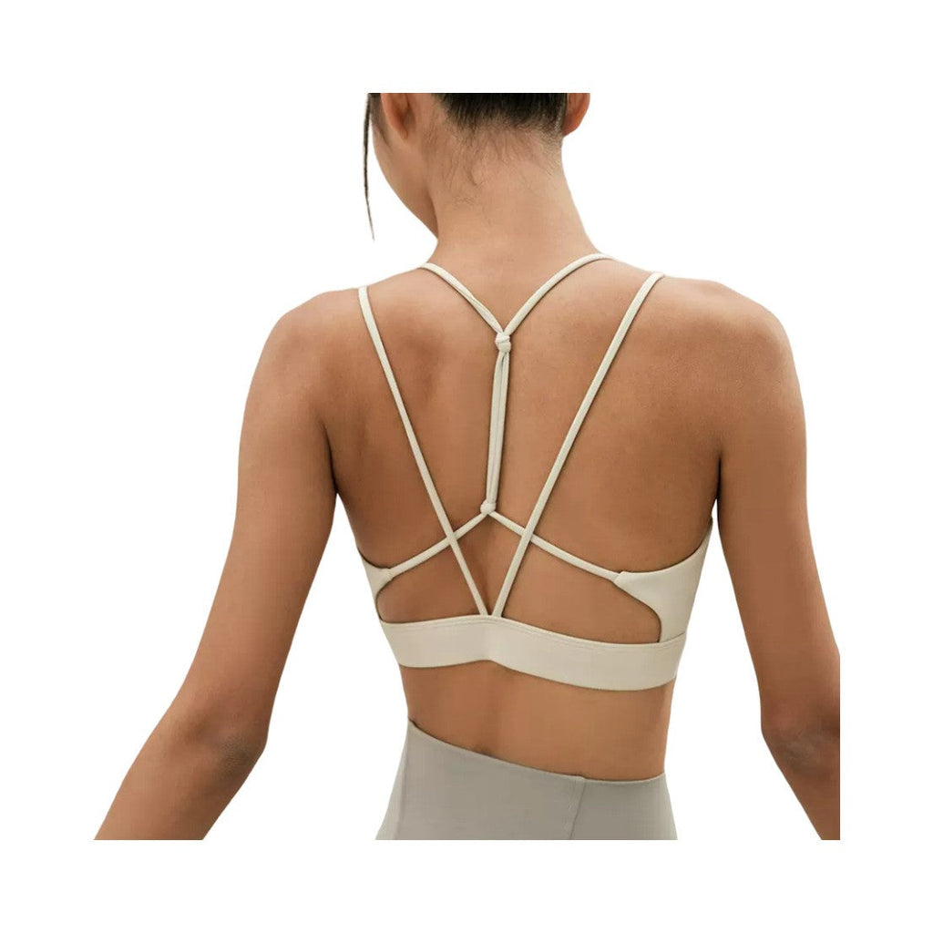 Vetra Geometric Sports Bra